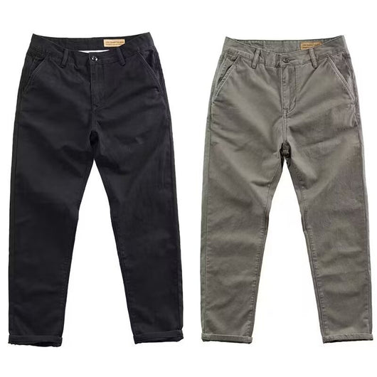 Pantalones Casuales Slim Elásticos de Alta Densidad para Hombre - Image 10