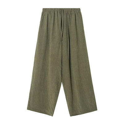 Pantalones Casuales Tencel Efecto Piedra con Cintura Elástica - Image 6