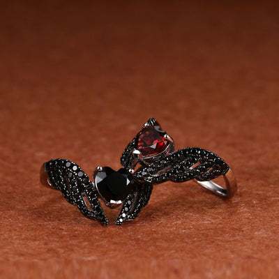 Anillo de Diseño Vintage con Piedras Naturales - Joya Elegante - Image 5