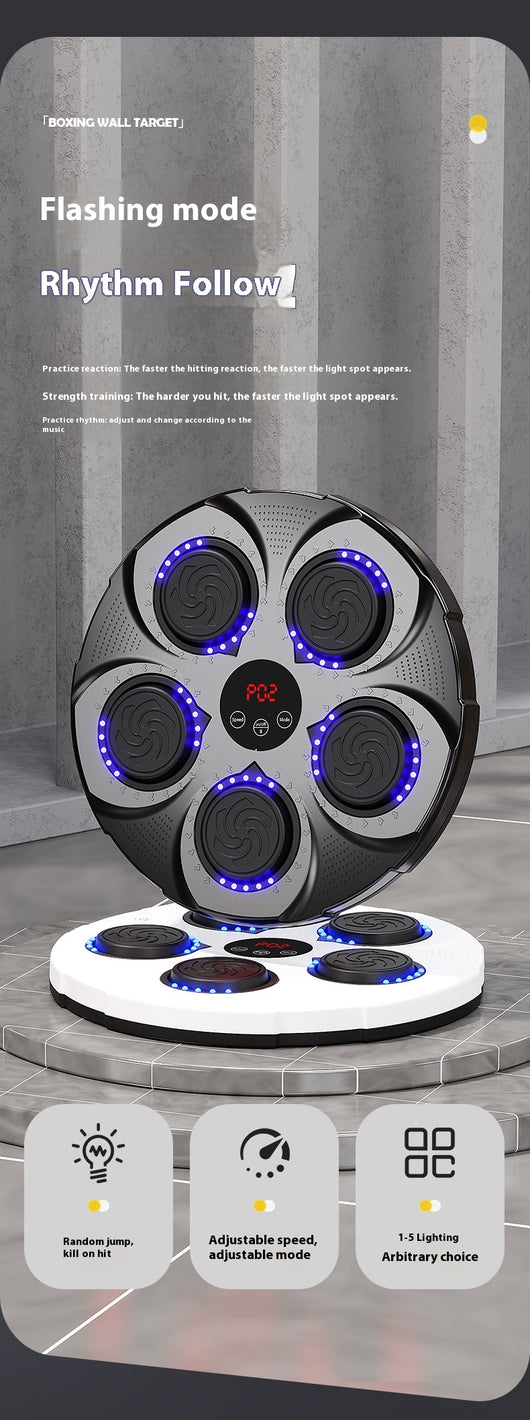 Máquina de Boxeo Inteligente con Sensor Musical para Entrenamiento en Casa - Image 17