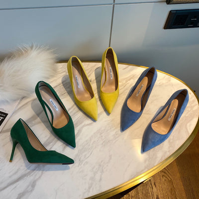 Zapatos Stiletto Ejecutiva para Mujer - Tacón Elegante Cómodo para Oficina