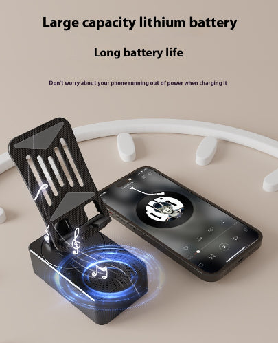 Soporte Giratorio para Celular con Carga Inalámbrica y Bluetooth - Image 11