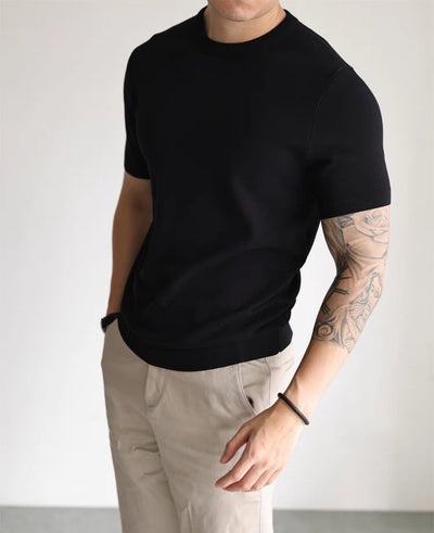 Playera de Trabajo Casual con Cuello Alto Refinado - Image 23