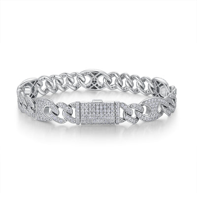 Pulsera de Plata S925 con Moissanita Premium - Lujo Accesible
