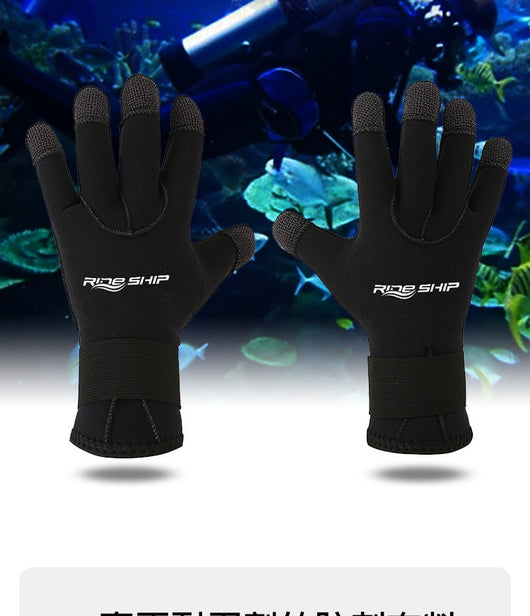 Guantes de Buceo 3.5mm con Recubrimiento Titanio - Resistentes, Cálidos y Antideslizantes - Image 12