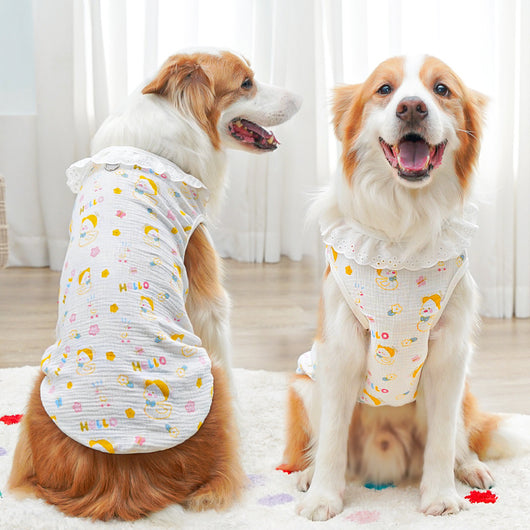 Suéter Transpirable de Algodón Puro para Perros y Gatos Grandes - Image 3