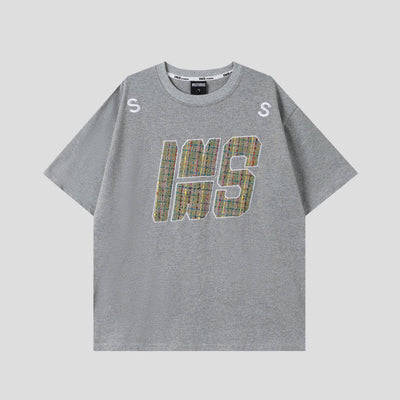 Playera Bordada de Algodón Tejido - Manga Corta Suelta y Cómoda - Image 4