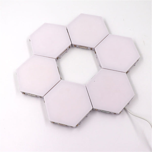 Lámpara Hexagonal Quantum Touch - Decoración LED para Pared