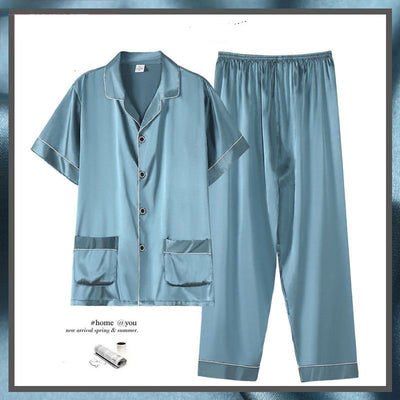 Pijama Corto Ligero para Hombre - Conjunto Cómodo de Verano - Image 14