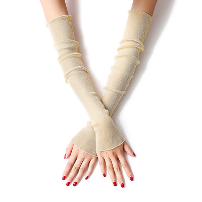 Protectores de Brazos en Encaje Ice Silk para Mujer - Guardabrazo Fresco para Conducir - Image 11