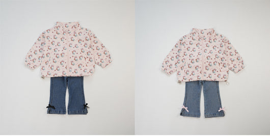 Pantalones Jeans Bota Campana Elásticos para Niña - Image 16