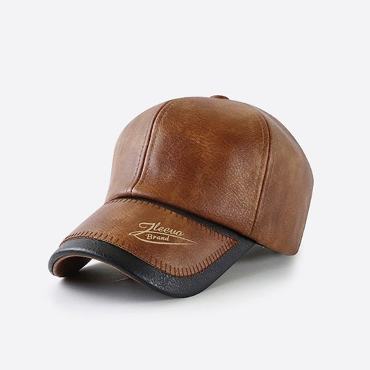 Gorra de Béisbol Lavada PU - Estilo Urbano Moderno