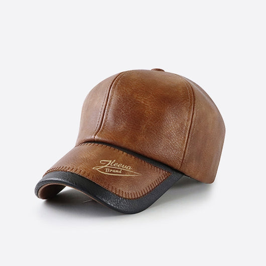 Gorra de Béisbol Lavada PU - Estilo Urbano Moderno