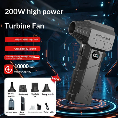Ventilador Turbo de Alto Rendimiento 130,000 RPM Portátil - Image 8