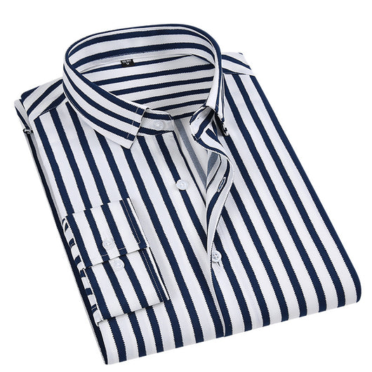 Camisa Casual Slim Fit de Manga Larga para Hombre - Image 2