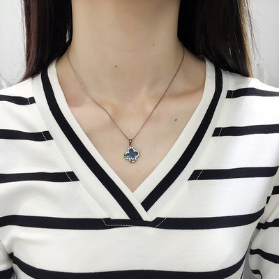 Blusa Cuello V Manga Larga Estilo Coreano - Image 8
