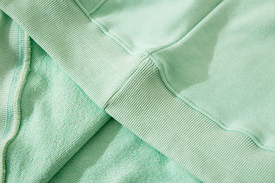 Sudadera Cuello Redondo con Letras Sueltas para Pareja - Image 12