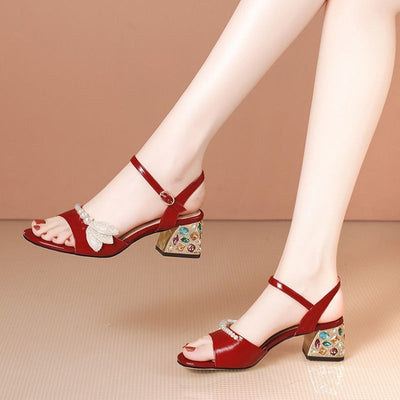 Sandalias Slip-Back con Cristales Brillantes para Mujer - Image 11