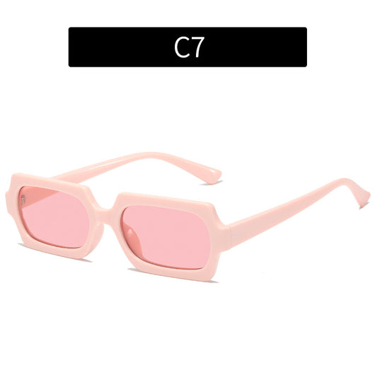Gafas de Sol Marco Pequeño Estilo Trendy Europeo Americano - Image 11