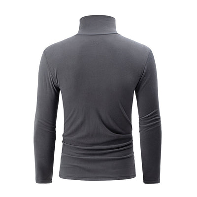 Polera Térmica de Cuello Alto para Hombre - Abrigo Versátil de Invierno - Image 31