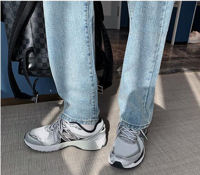 Jeans Azules Clásicos Holgados para Hombre - Image 2