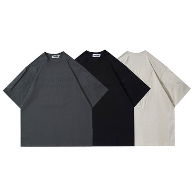 Camiseta Holgada de Algodón Puro para Hombre - Corte Casual Clásico - Image 2