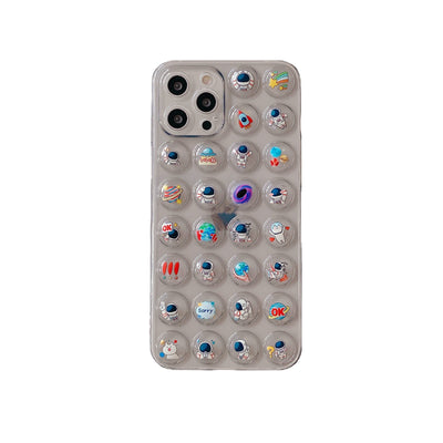 Funda Protectora Astronauta Planeta Espacial con Burbujas Descompresivas - Image 2