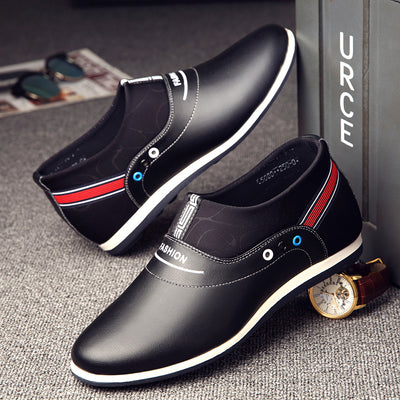 Zapatos Casuales Coreanos con Alzas Invisibles y Diseño Calado para Hombre - Image 13