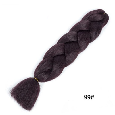 Peluca Sintética Trenzas Gruesas Estilo Dirty Braid - Image 9