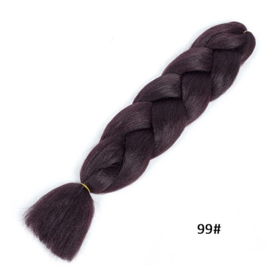Peluca Sintética Trenzas Gruesas Estilo Dirty Braid - Image 9