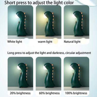 Lámpara Nocturna LED Dinosaurio Adorable con Control Táctil - Image 7