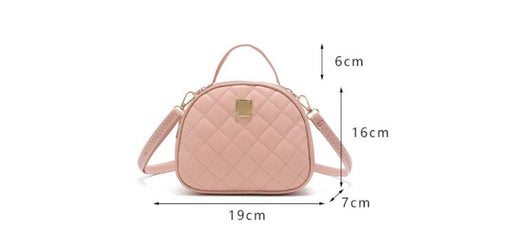 Bolso Semicircular Bordado Portátil Cuadrado Pequeño para Mujer - Image 6