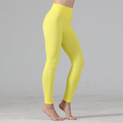 Pantalones Deportivos Sin Costuras Efecto Melocotón con Cintura Alta - Image 10