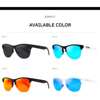 Gafas de Sol Polarizadas Media Montura TR90 para Hombre Estilo Europeo - Image 5