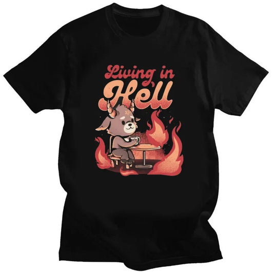 Camiseta Manga Corta Cool Baphomet para Hombre - Image 6