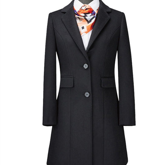 Abrigo de Lana Elegante y Moderno para Mujer