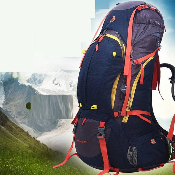 Mochila de Trekking 80L de Gran Capacidad para Montaña y Expediciones