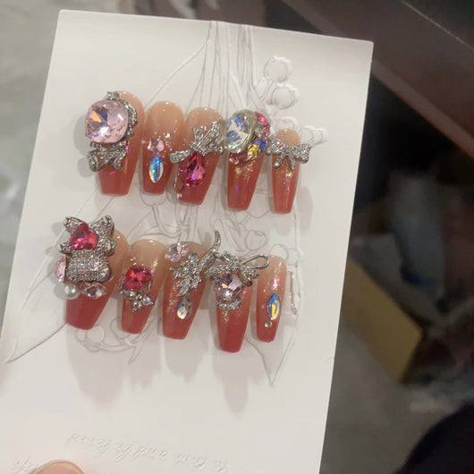 Parches de Uñas Decorativos Lujo - Aplicación Fácil y Elegante - Image 6