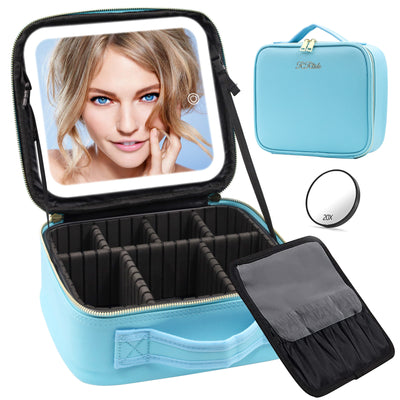 Maletín de Maquillaje Profesional con Espejo LED y Gran Capacidad de Almacenamiento - Image 21