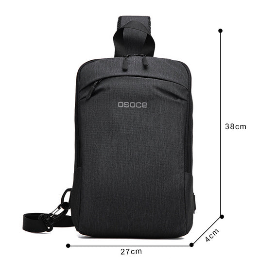Bolsa de Pecho Oxford para Hombre - Estilo Casual al Aire Libre - Image 2