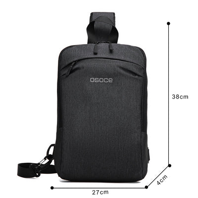 Bolsa de Pecho Oxford para Hombre - Estilo Casual al Aire Libre - Image 2