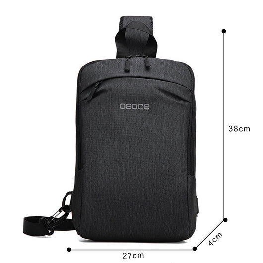 Bolsa de Pecho Oxford para Hombre - Estilo Casual al Aire Libre - Image 2
