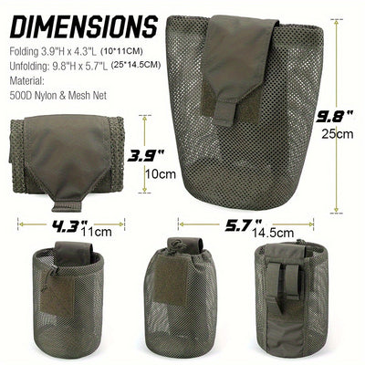 Bolsa Táctica de Cintura Plegable para Deportes al Aire Libre - Image 2
