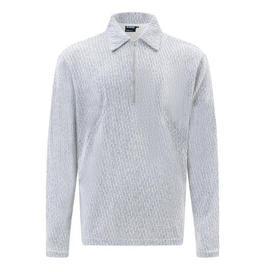 Polo Manga Larga Tejido para Hombre - Ideal para Primavera y Otoño