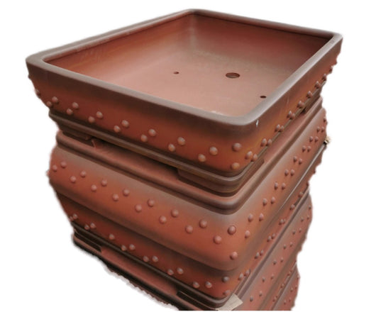Maceta Rectangular Grande para Bonsái en Arcilla Púrpura - Image 3