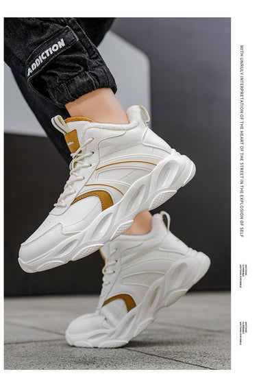 Zapatos de Algodón Gruesos para Hombre - Comodidad Casual y Deportiva - Image 28