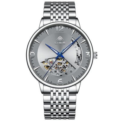 Reloj Automático de Acero Inoxidable Resistente al Agua con Esfera Luminosa - Image 5