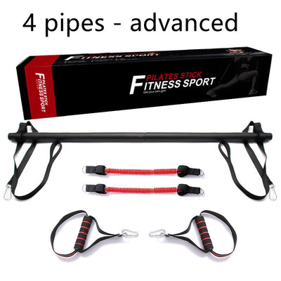 Kit de Barra Pilates con Bandas de Resistencia - Gimnasio Portátil para Casa - Image 9