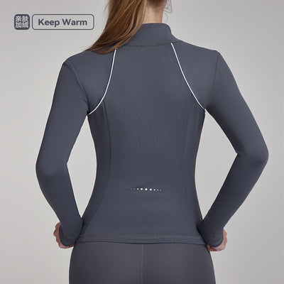 Abrigo Yoga Térmico para Mujer con Forro Polar y Diseño Reductor - Image 12