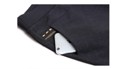 Pantalones Negros Talla Grande para Mujer con Cintura Ajustada y Corte Recto - Image 28